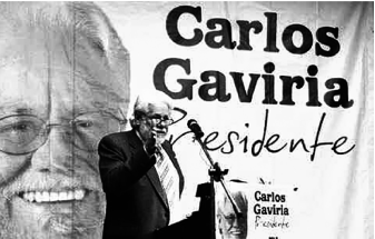 Carlos Gaviria a la Presidencia – Polo Democrático Alternativo